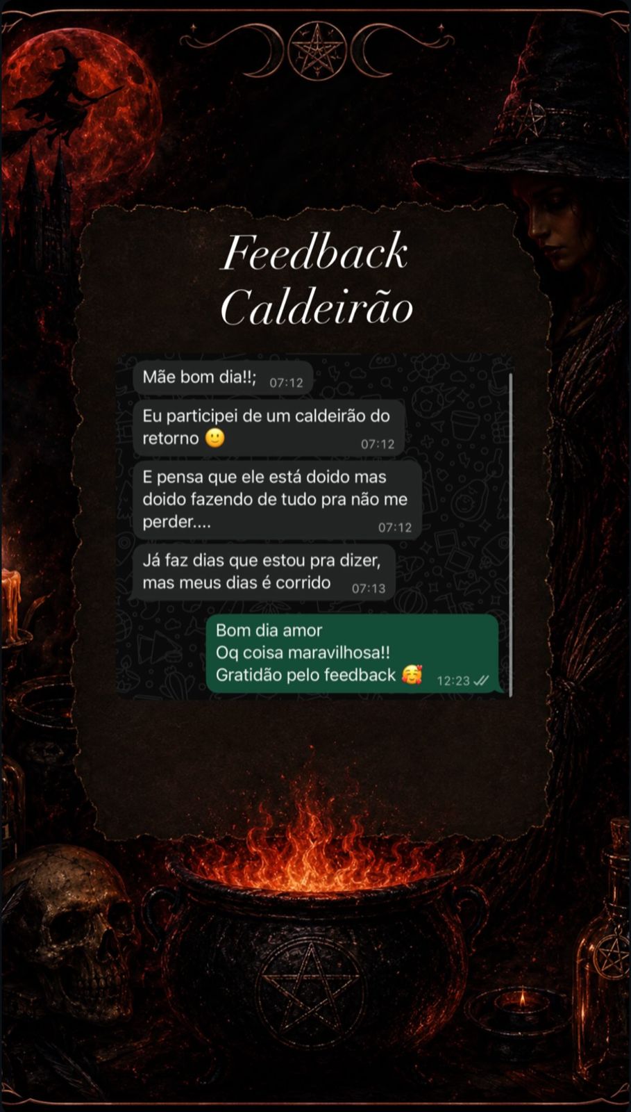 Depoimento Cliente Quimbanda 3